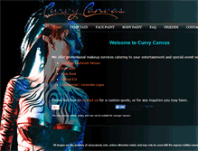 Tablet Screenshot of curvycanvas.com